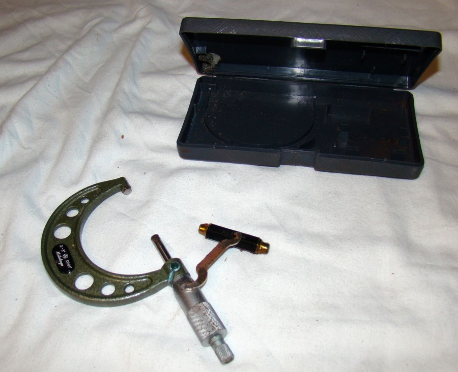 MITUTOYO 103217 OUTSIDE MICROMETER, 23" inch, 0.0001, micrometer MADE