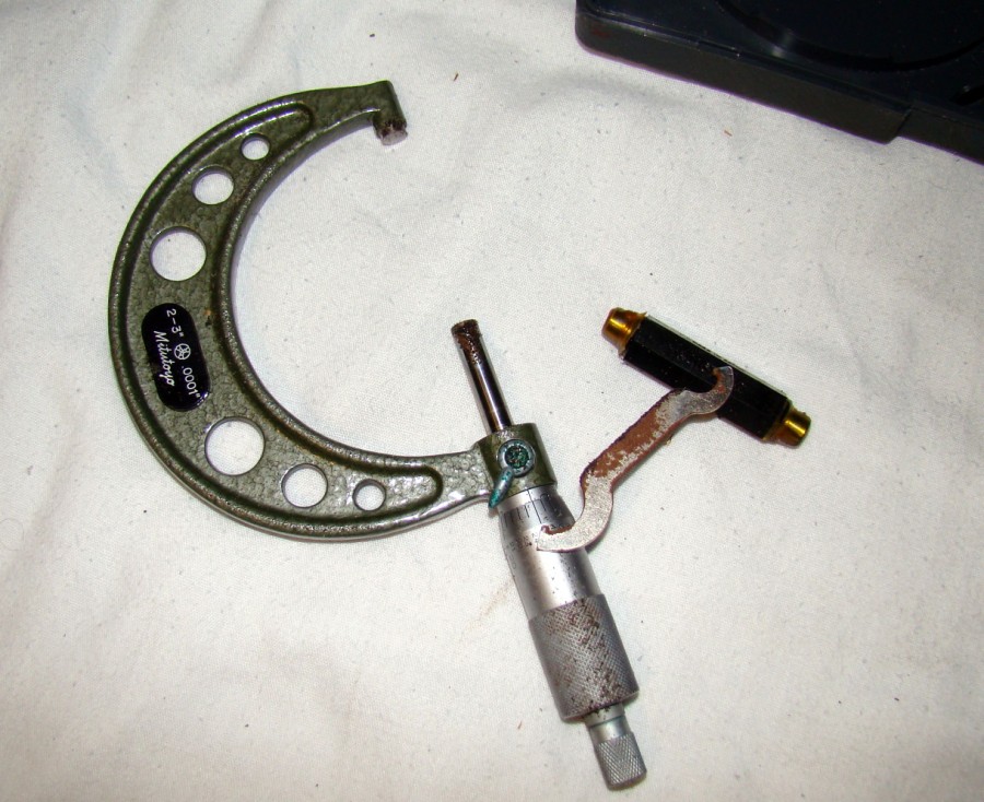 MITUTOYO 103217 OUTSIDE MICROMETER, 23" inch, 0.0001, micrometer MADE