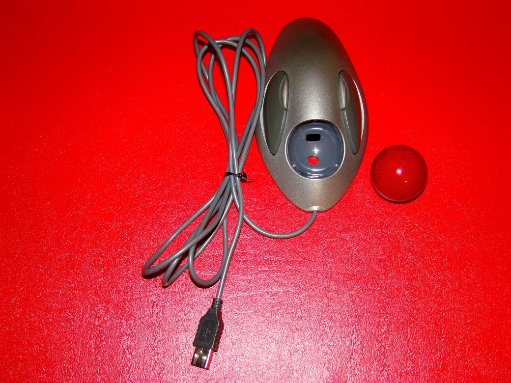 Logitech Marble Mouse Roller Ball USB TBC21 TrackBall Mouse T BC21