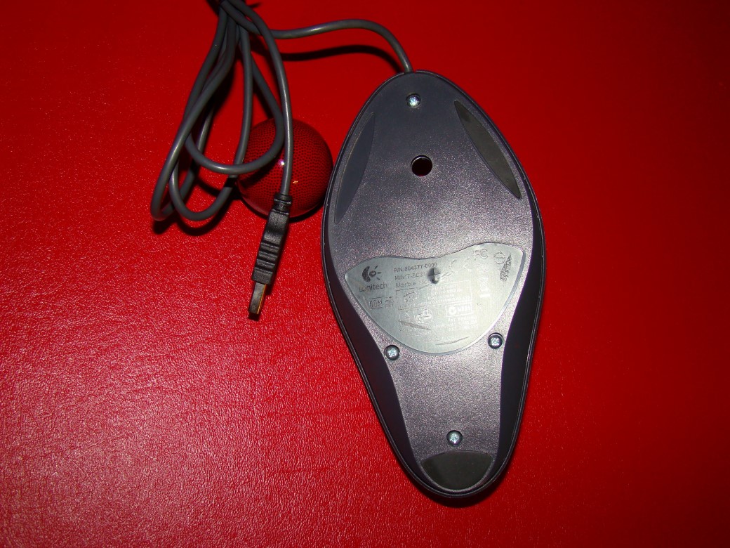 Logitech Marble Mouse Roller Ball USB TBC21 TrackBall Mouse T BC21