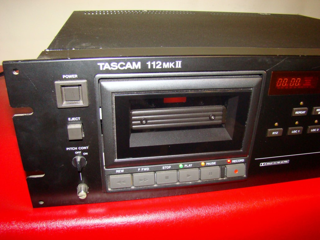 Tascam 112MK II Professional Audio Cassette Deck Rack Mount 112 MK2
