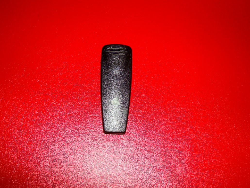 Lot of 2 Motorola Radio Belt 3" Clips Clip 4285503D HLN8255 Good