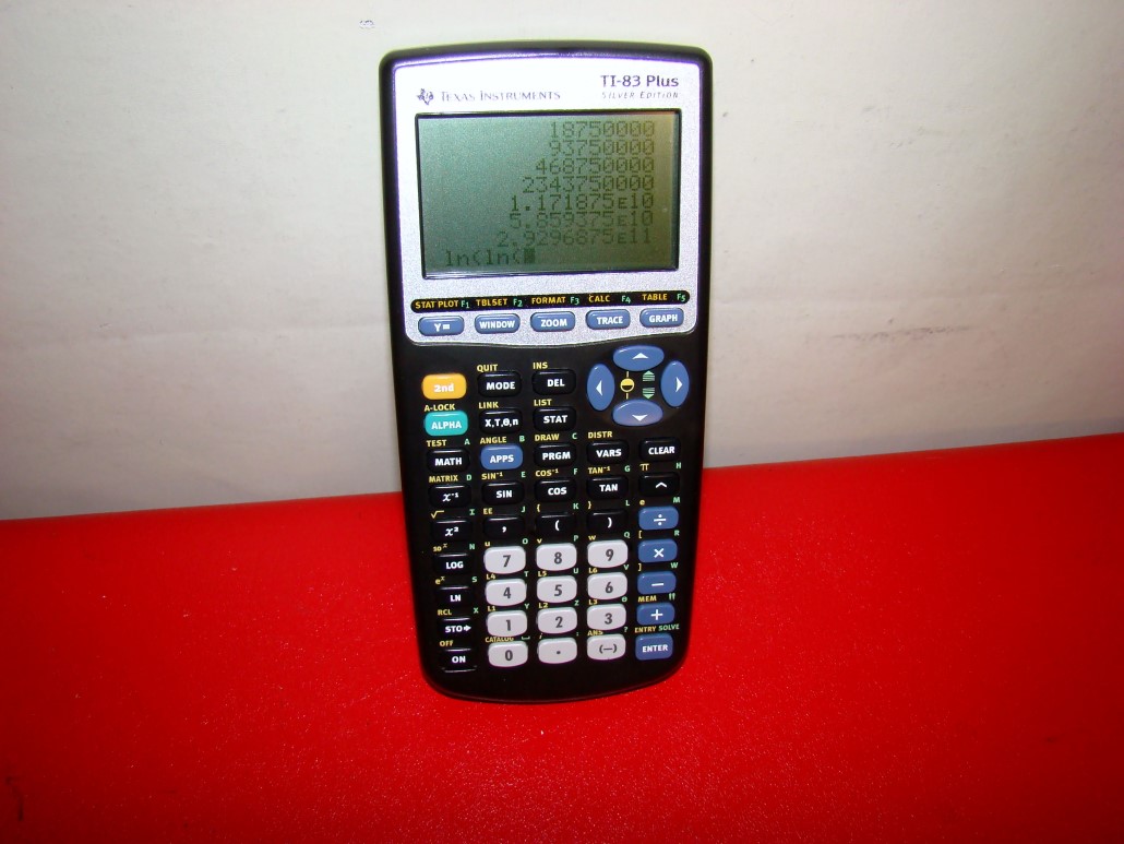 Texas Instruments TI83PLUS Silver Edition Graphing Calculator USB