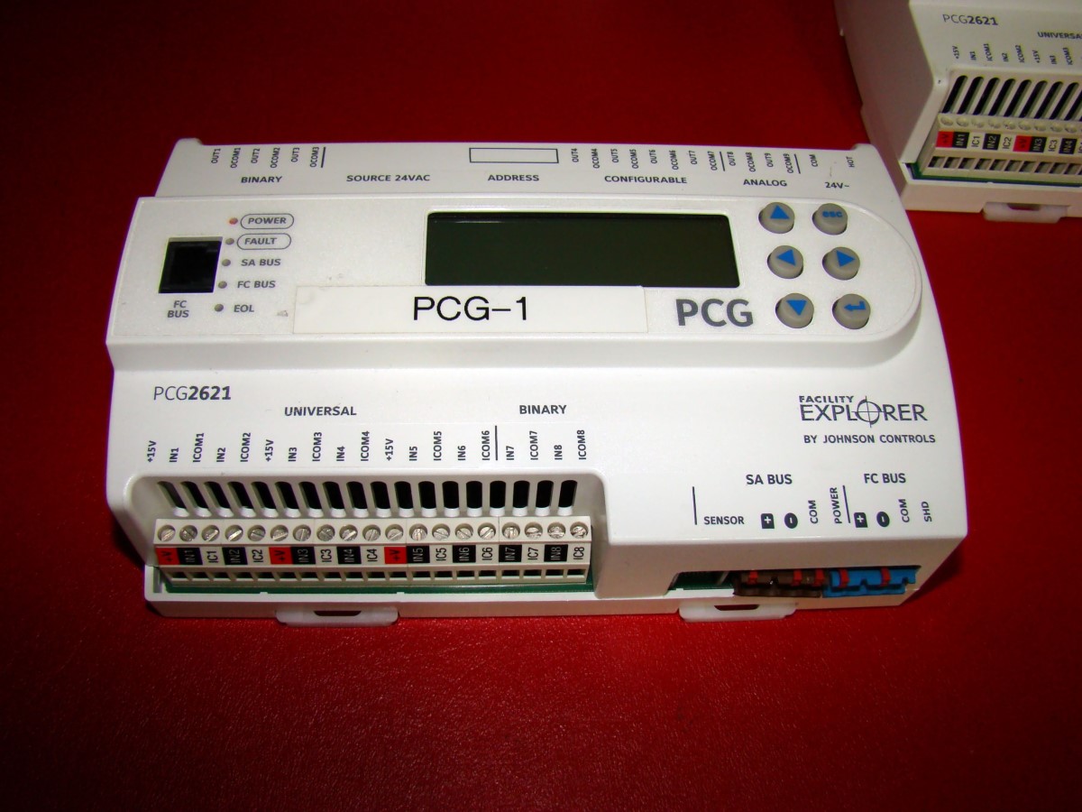 JOHNSON CONTROLS PCG2621 Explorer FXPCG26210 FX PROGRAMMABLE CONTROLLER eBay