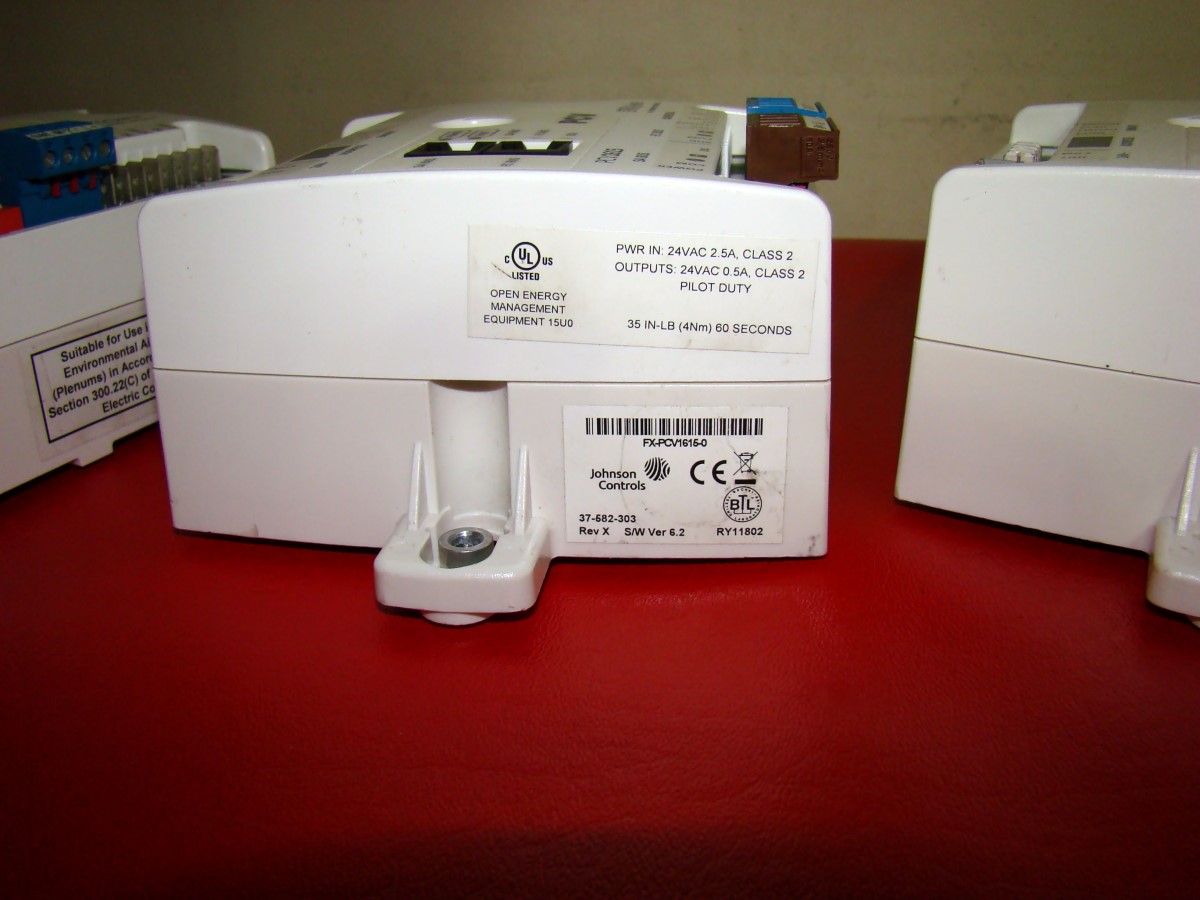 Johnson Controls PCV1615 Programmable VAV Box Controller Actuator