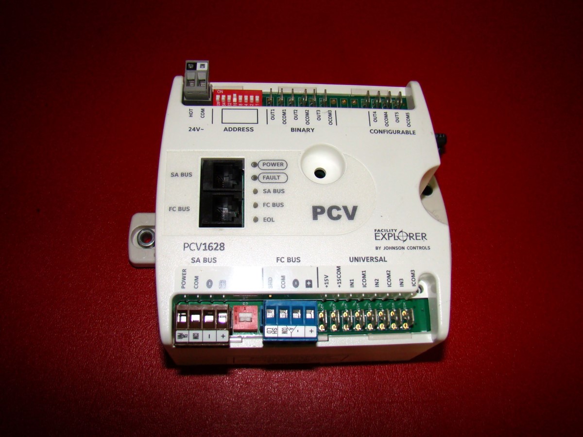Johnson Controls PCV1628 FXPCV1628 Programmable VAV Box Controller PCV