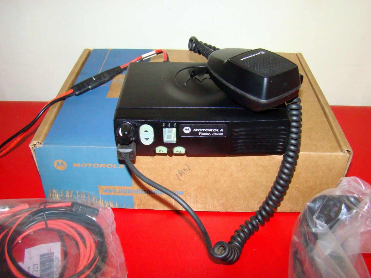 Business & Industrial Motorola CM200 VHF 146174Mhz 4Ch 45W Mobile
