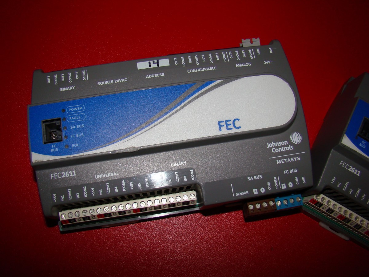 Johnson Controls Metasys MSFEC26110 Field Equipment Controller (FEC