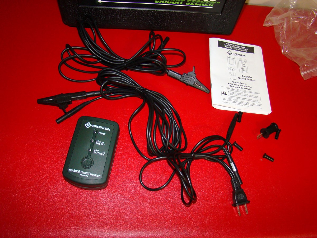 Greenlee CS8000 Circuit Seeker Tracer Finder Transmitter Missing