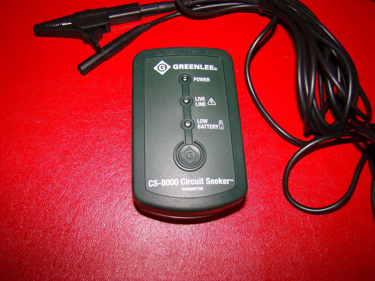Greenlee CS8000 Circuit Seeker Tracer Finder Transmitter Missing