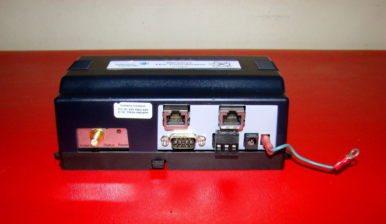 JOHNSON CONTROLS TEC206C2 TEC206C2 IP or MS/T) Wireless TEC