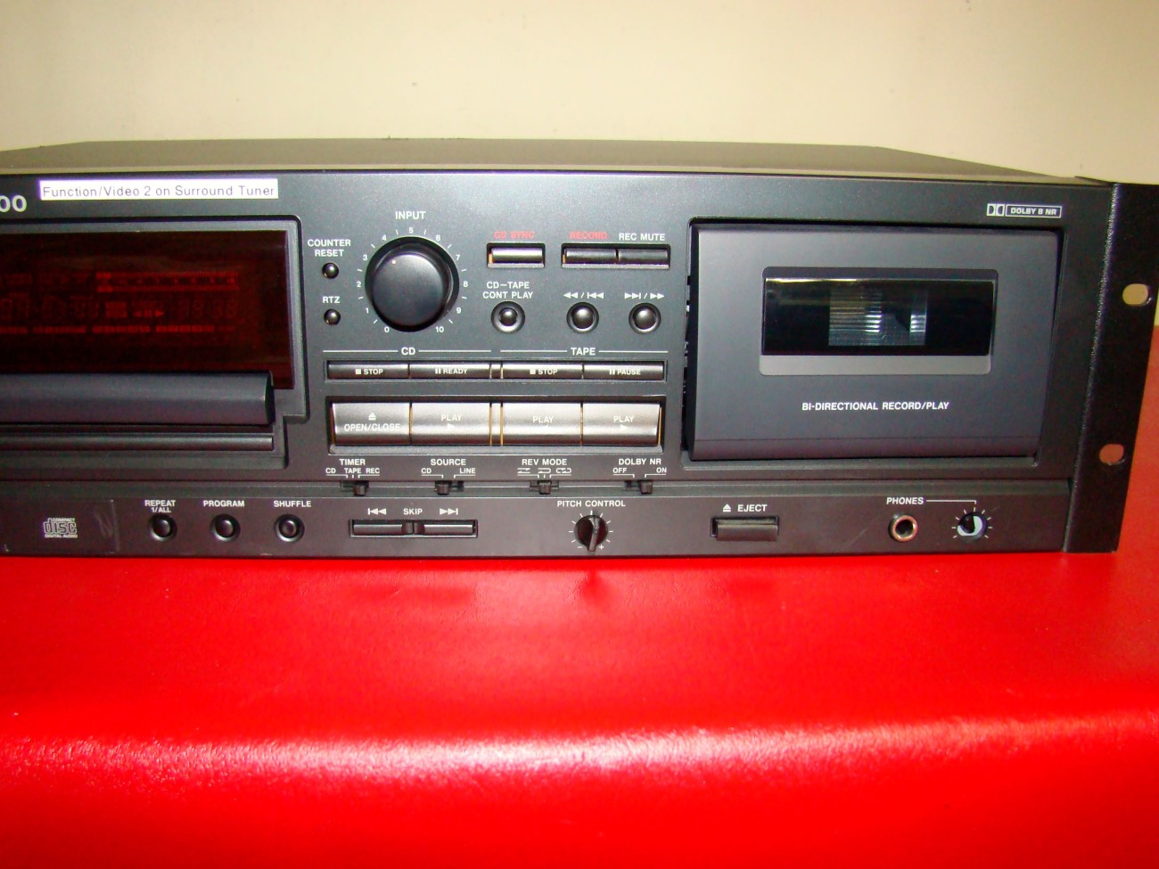 TASCAM CDA500 CD Player Cassette Recorder Actual pictures 43774011698