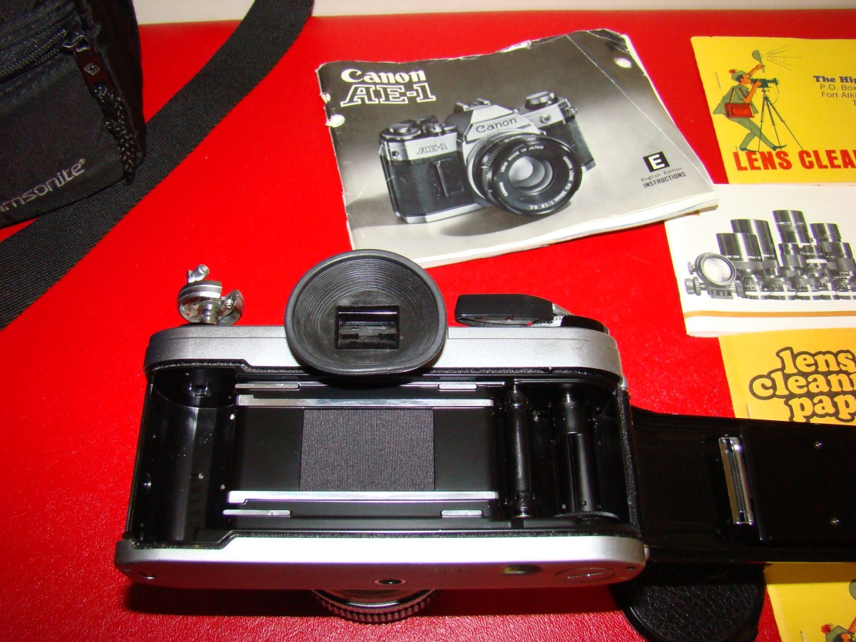 CANON AE-1（値下げしました） Canon AE-1 PROGRAM disassembly procedure introduction ｜ TOKYO
