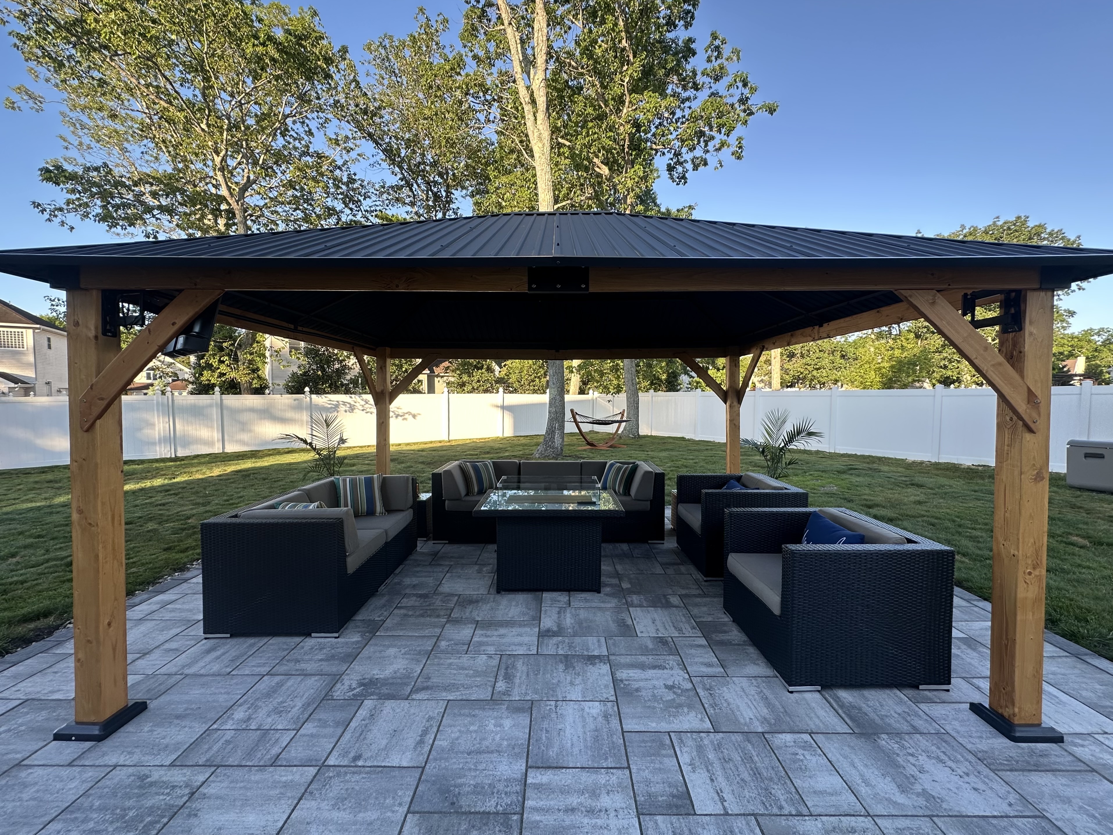 Ohana Depot Outdoor Patio Wicker Furniture 8 Piece Seating Set