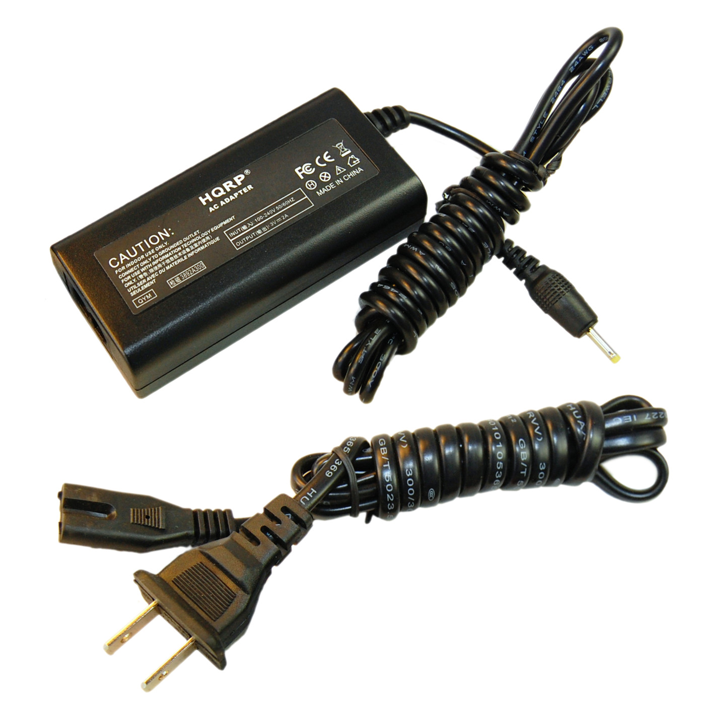 HQRP AC Power Adapter for Canon PowerShot A1200 A1300 A2100 SX120 SX