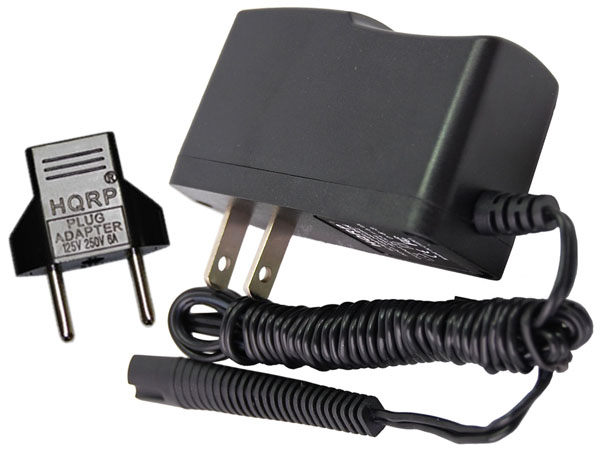 HQRP AC Adapter Charger fits Braun Contour Model 5790, 5895, 5897 Type 5735