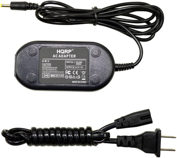 HQRP AC Adapter for Zoom H4n R16 Digital Voice Recorder Power Supply