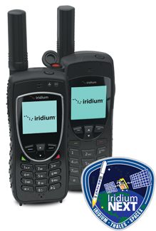 Iridium Extreme and Iridium 9555 satellite phones
