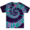 mystic spiral tie dye t-shirts