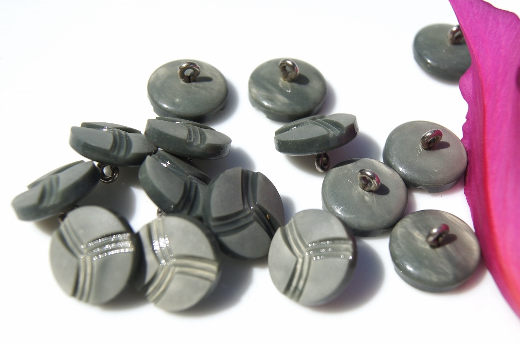 Sage Designer Vintage Shank Buttons
