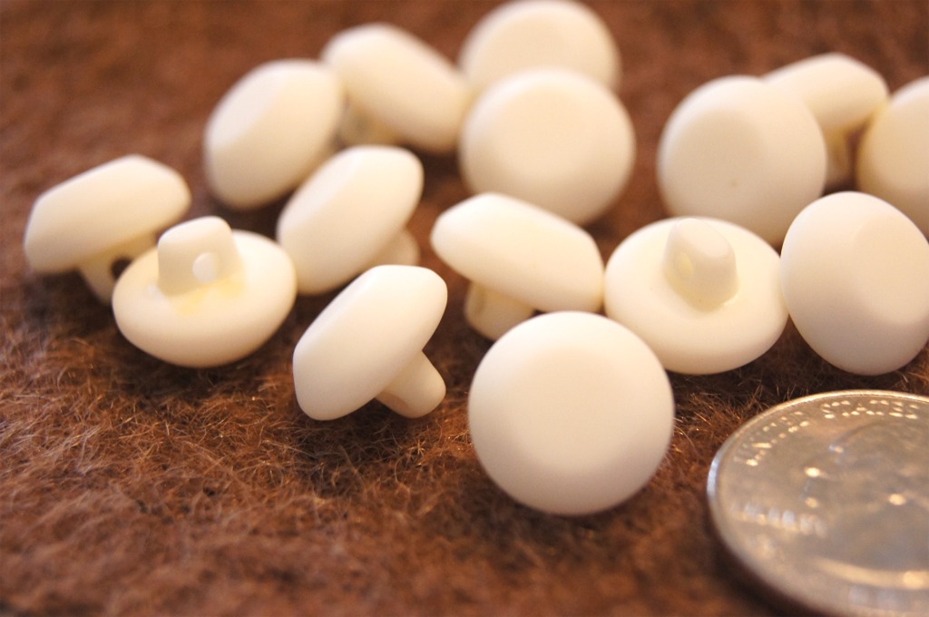 Ivory Shank Buttons