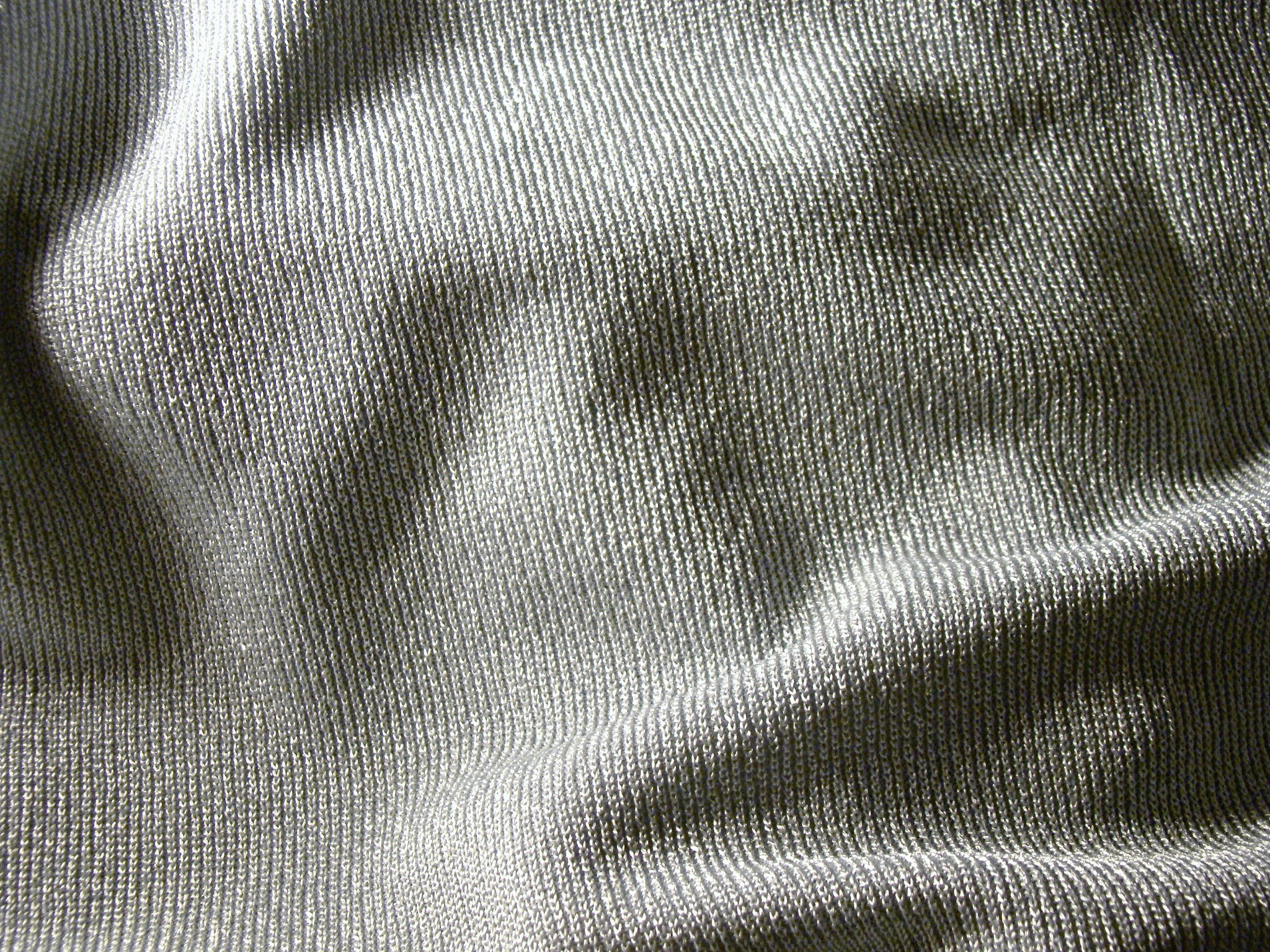 silver jersey fabric