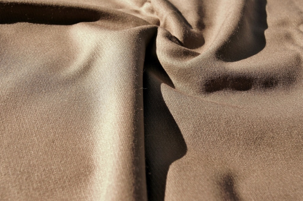 Taupe Tan Twill Suiting Dress Fabric