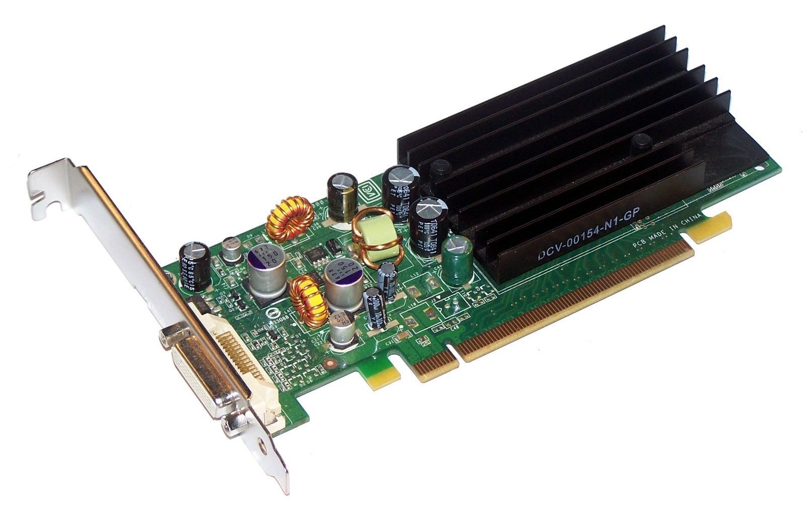 DELL 0DH261 NVIDIA QUADRO NVS285 P383 128MB DDR DMS-59 PCIe x16 Video Card