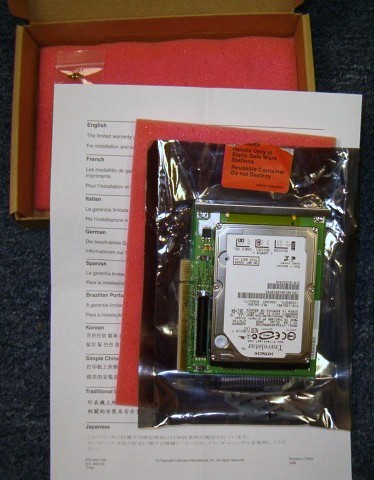 11K4603 Lexmark 20GB HDD w/Adapter For C510/t630/t632/t634/x632e