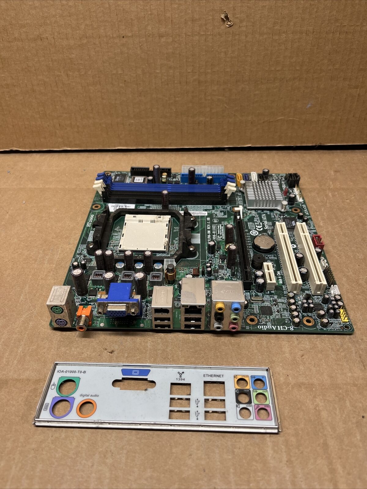HP 5188-8535 NETTLE 2 SYSTEM BOARD S939 MCP61PM-HM HT200 15-V06-011021