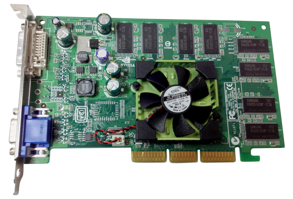 Nvidia 180-10162-0000-C00 Video Card Quadro Fx500 128Mb