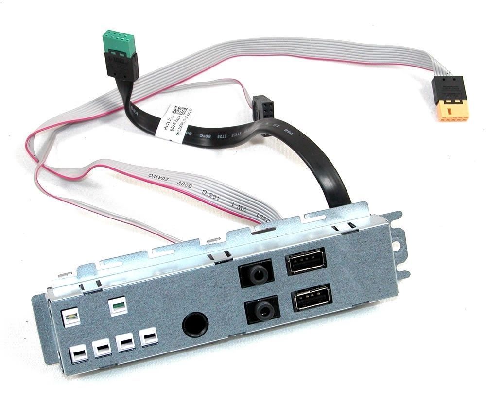 Genuine Dell Optiplex 3020 SFF Front USB Audio LED I/O Input Output Panel 3D62W