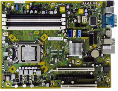 HP 505802-001 System board (motherboard) - For Elite 8000, 8100 Series Small Form Factor (SFF) PC (Piketon)