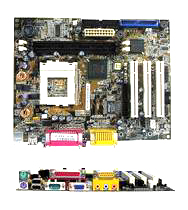 5185-2916 HP Motherboard System Board Tortuga-Ga Cuw-Am Socket 370