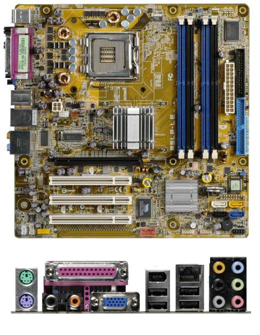 5188-6733 HP Motherboard (system board) - Leonite GL8E - Includes PCI-Express x16 - New