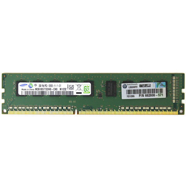 2GB PC3-12800E Dimm DDR3 Memory Module 662608-571