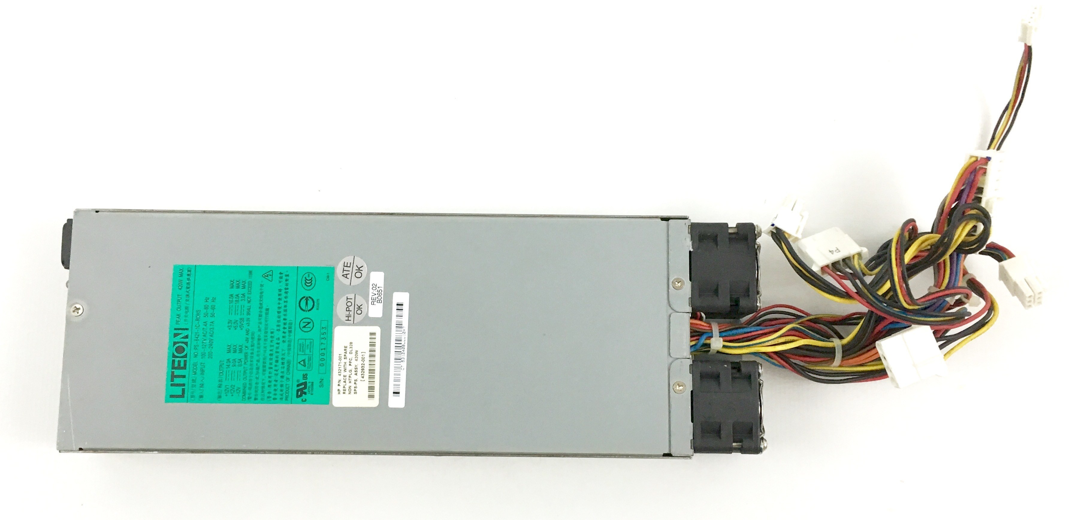 HPE Power Supply for ProLiant DL320 G5 - 420W
