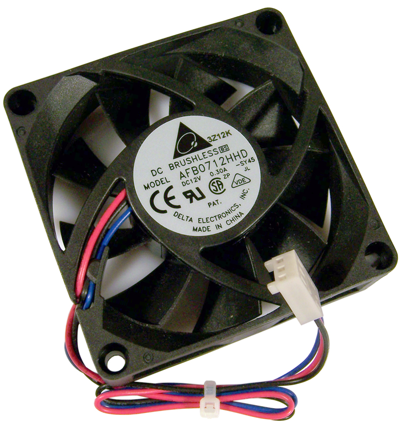 Delta 12v DC 0.30a 70x20mm 3-Wire Fan AFB0712HHD-SY45