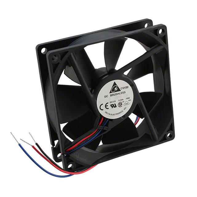 Delta 12v DC 0.40a 92x25mm 3Wires Fan AFB0912HH