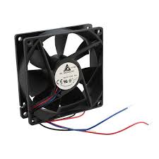 FAN 12V DC .06A 92MM BY 25MM, 3 5/8 BY 1 INCH, 8 INCH 3 WIRE CAB