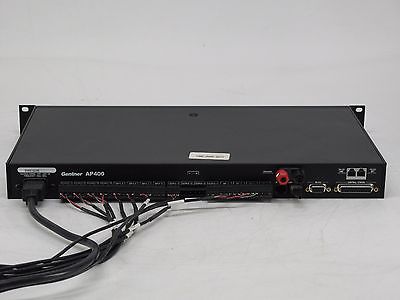 Gentner AP400 Audio mixer P/N 910-150-100 Rev 2.0- with power cable
