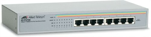Allied At-Fs708 8-Port 100Base-Tx Fast Ethernet Switch