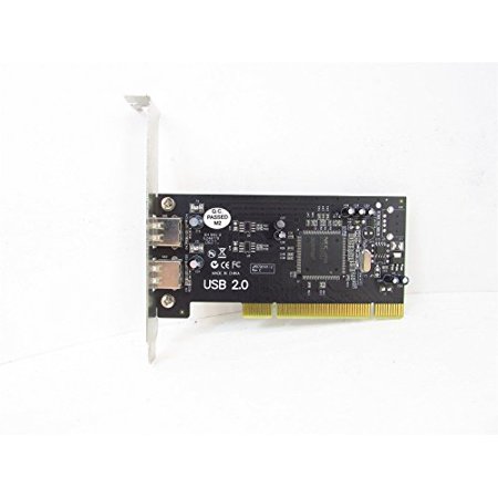 Adaptec AUA-2000C 2-Port USB PCI Card Expansion for PC Computer Desktop