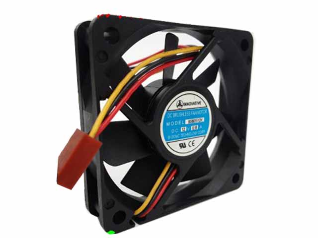 DC brushless CPU cooling fan BS601512H 12V 0.18A 3-wire 3-pin