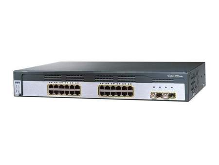 Cisco Catalyst 3750 Series 24-Port Gigabit Ethernet Switch WS-C3750G-24TS-S