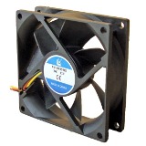 Superred Cha8012Bb-Ta 80Mm 12V Dc 0.12A 3-Wire/3-Pin Fan Asm