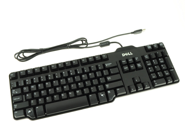 Dell DJ331 Entry USB Keyboard, Black US version US (0DJ331)