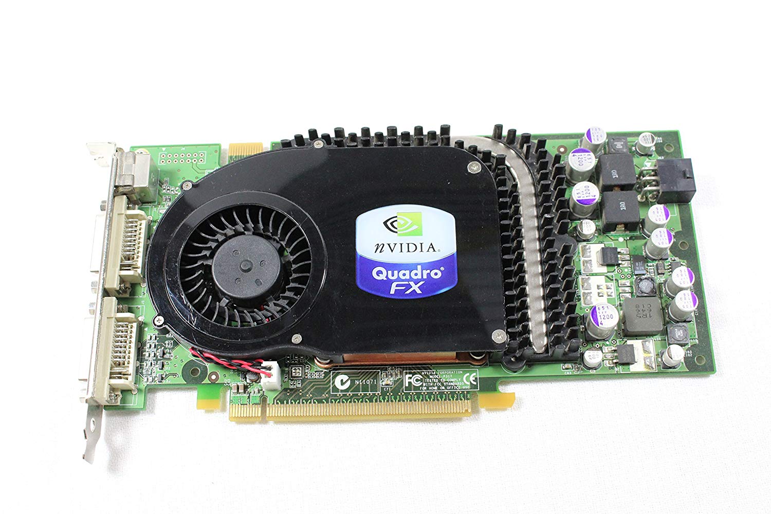 Nvidia Quadro FX 3450 P317 CN-0T9099 256MB GDDR3 Dual DVI PCI-E Video Card