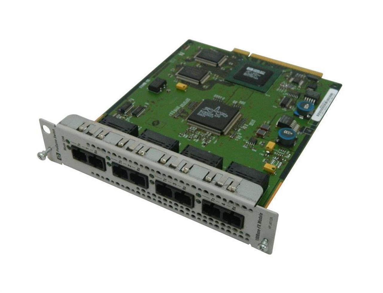 Module 4 ports 100Base-FX HP ProCurve Switch 4-Ports Fast Ethernet 10/100Base-FX Switch Expansion Module
