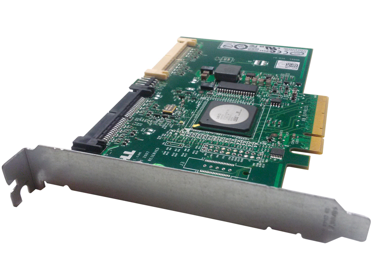 JW063 Dell PowerEdge PCI - E SAS 6/iR Raid Controller Card